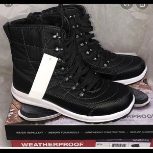 weatherproof ladies sneaker boot